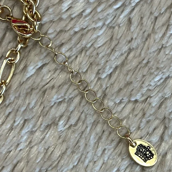 JUICY COUTURE Crystal Butterfly Charm Necklace - Picture 6 of 13